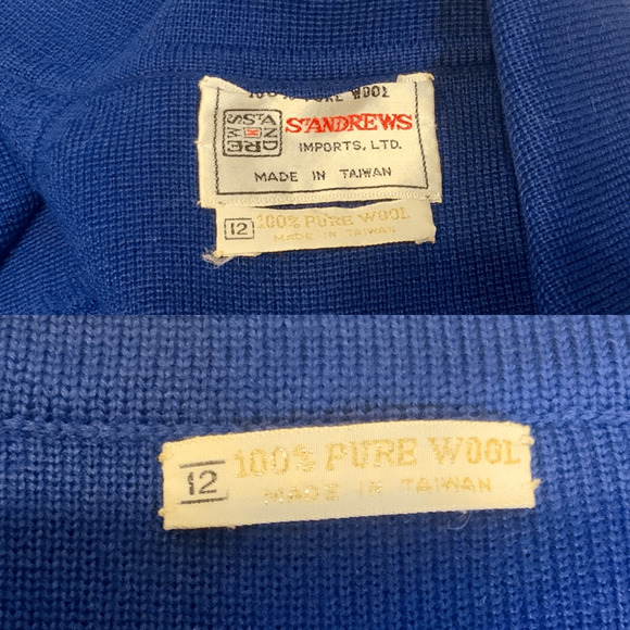 Skirt Blazer Suit Wool Vintage 2pc - Picture 8 of 11